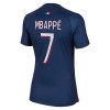 Maglia ufficiale Paris Saint Germain 2023-24 Mbappé 7 Casa per Donna